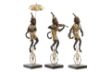 Picture of FIGURE RESIN METAL 3 MONKEYS