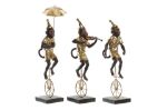 Picture of FIGURE RESIN METAL 3 MONKEYS