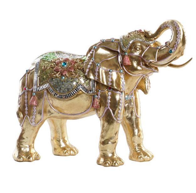 Immagine di FIGURA RESINA ELEFANTE 