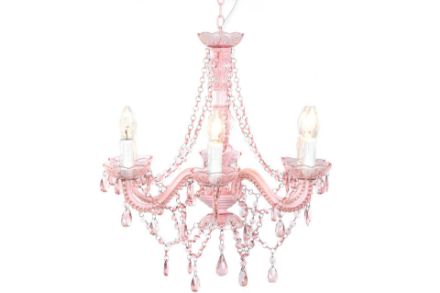 Picture of CEILING LAMP ACRYLIC METAL PINK