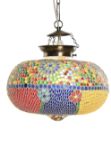 Picture of CEILING LAMP GLASS METAL MOSAIC 