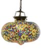 Picture of CEILING LAMP GLASS METAL MOSAIC 