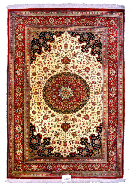 Picture of Ghom Silk - 1570 - Cm 200 X 139